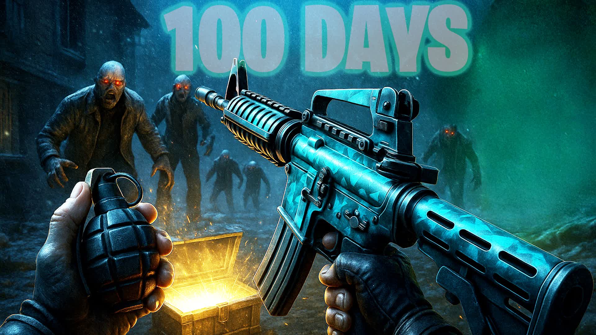 100 DAYS SURVIVE IN A HOME — Fortnite Creative map