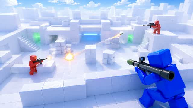 RED VS BLUE HARRY UNDERRATED — Fortnite Creative map