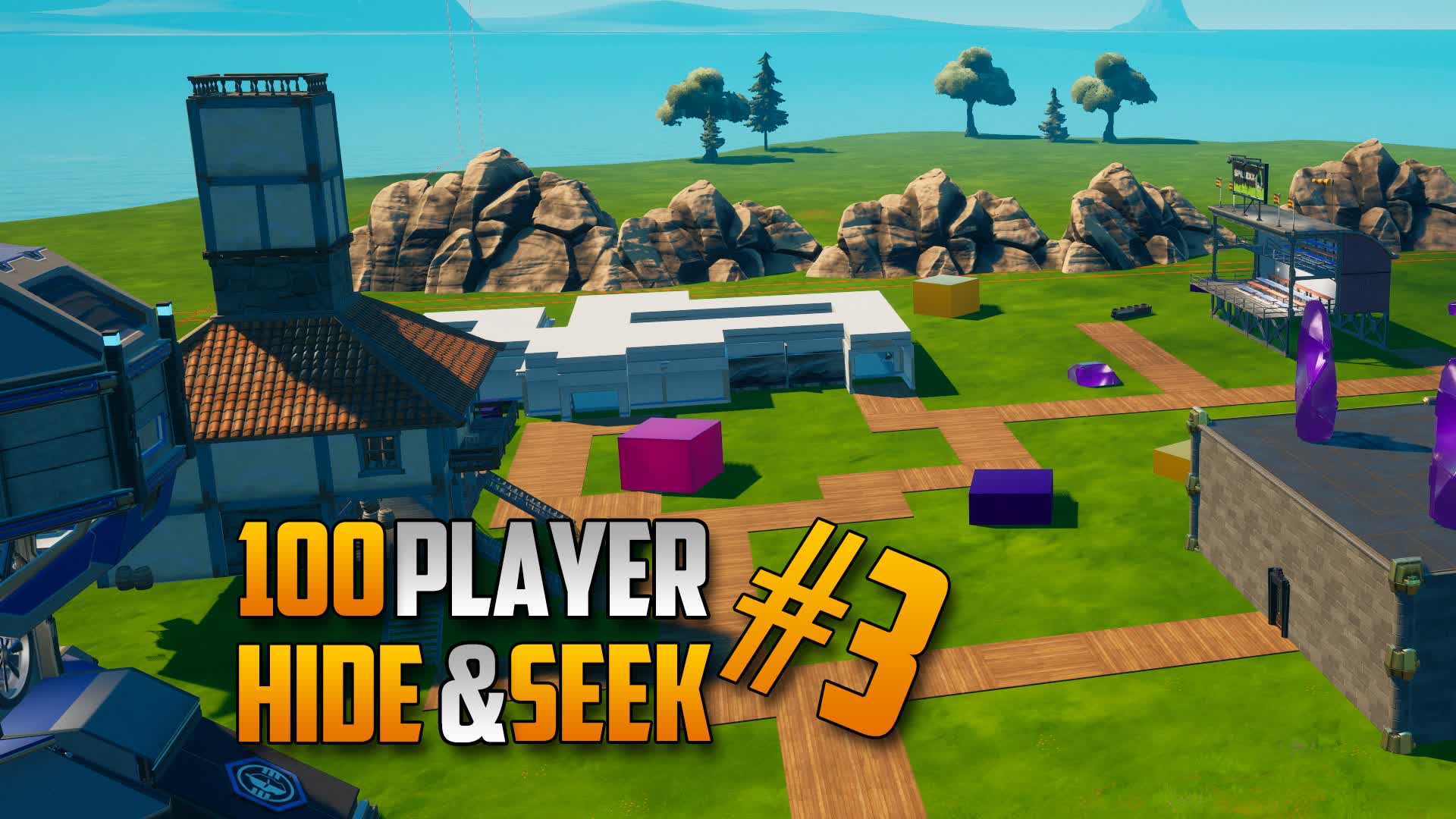 Swiftor 100 Player Hide n' Seek #3 — Fortnite Creative map