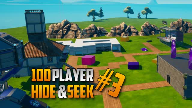 Swiftor 100 Player Hide n' Seek #3 — Fortnite Creative map