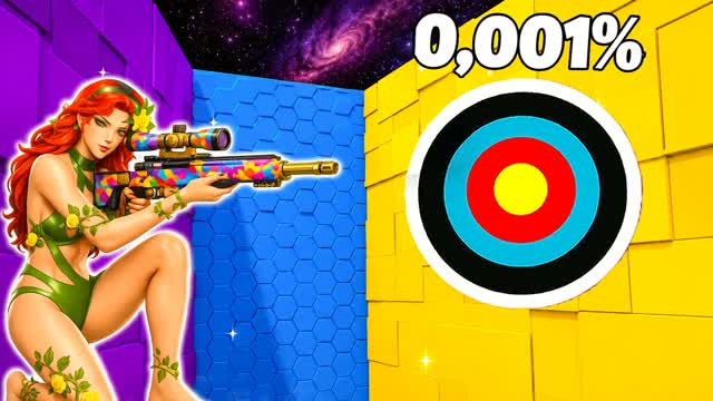 UNC CRAZY FAST TRICKSHOT PARKOUR — Fortnite Creative map