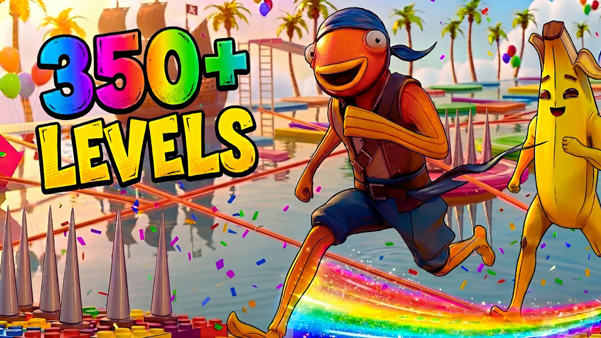 350+ OBBY PARKOUR β β Fortnite Creative map