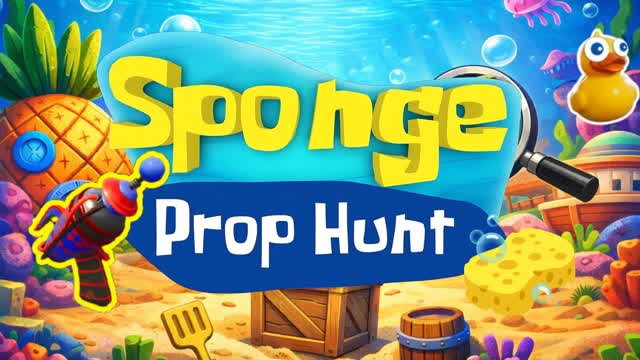 Sponge🧽 (Prop Hunt) — Fortnite Creative map