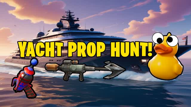 SUPA YACHT PROP HUNT β Fortnite Creative map