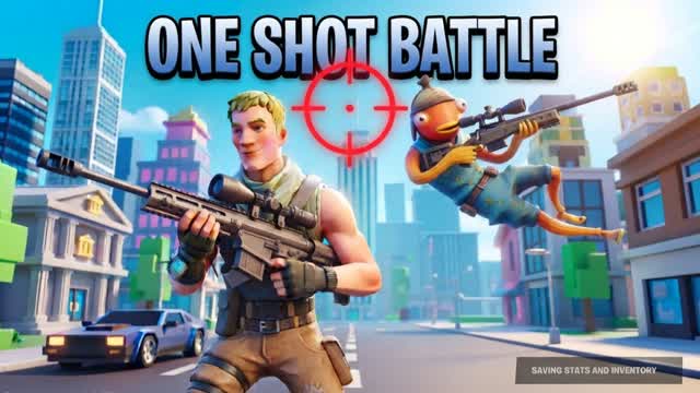 π ONE SHOT BATTLE π― β Fortnite Creative map