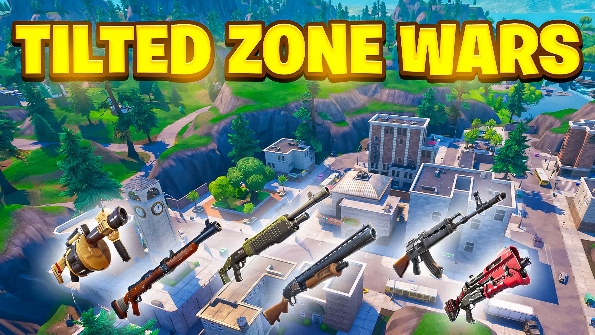 OG ZONE WARS — Fortnite Creative map