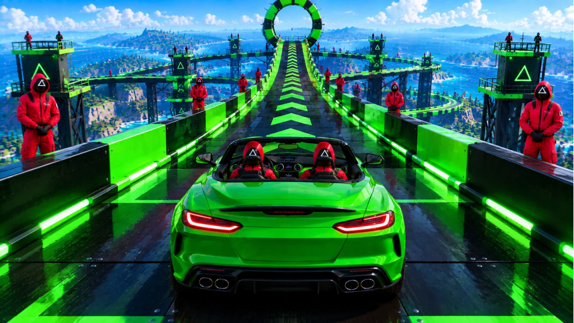 KINGS OF SPEED- CAR GAME — Fortnite Creative map