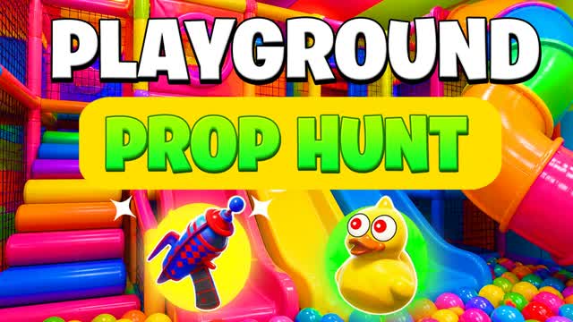 FORTGROUND Prop Hunt ✨ — Fortnite Creative map