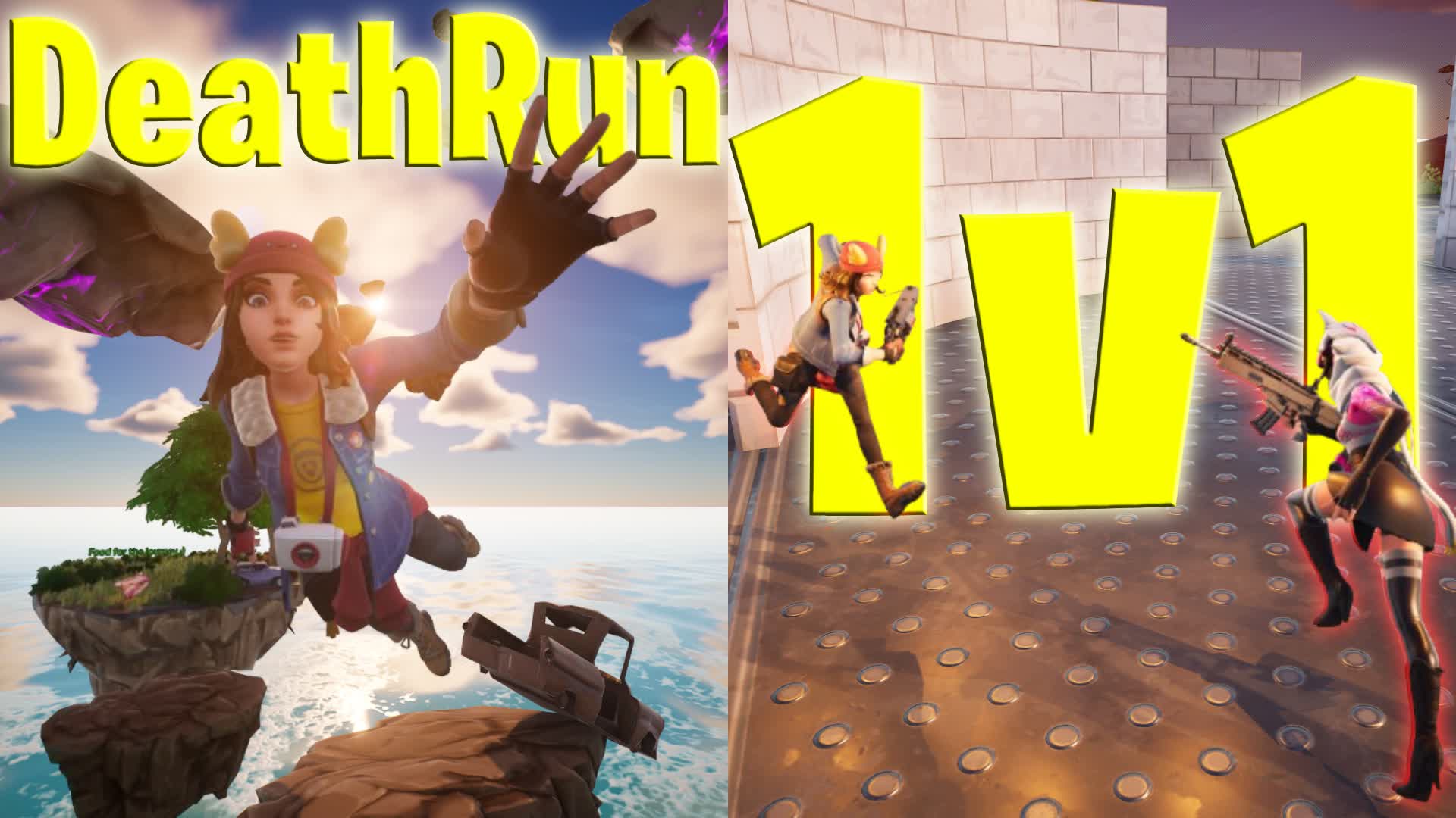 Deathrun 1v1 — Fortnite Creative map