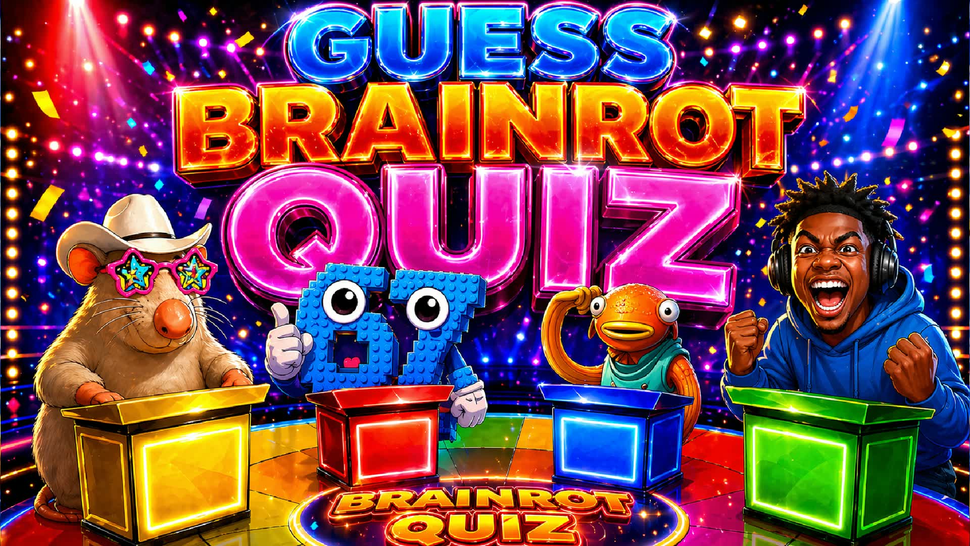 GUESS BRAINROT QUIZ โ Fortnite Creative map