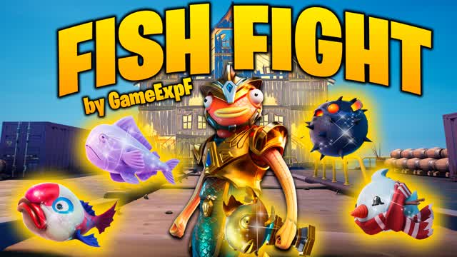 🐟FISH FIGHT🐟 - FREE FOR ALL — Fortnite Creative map