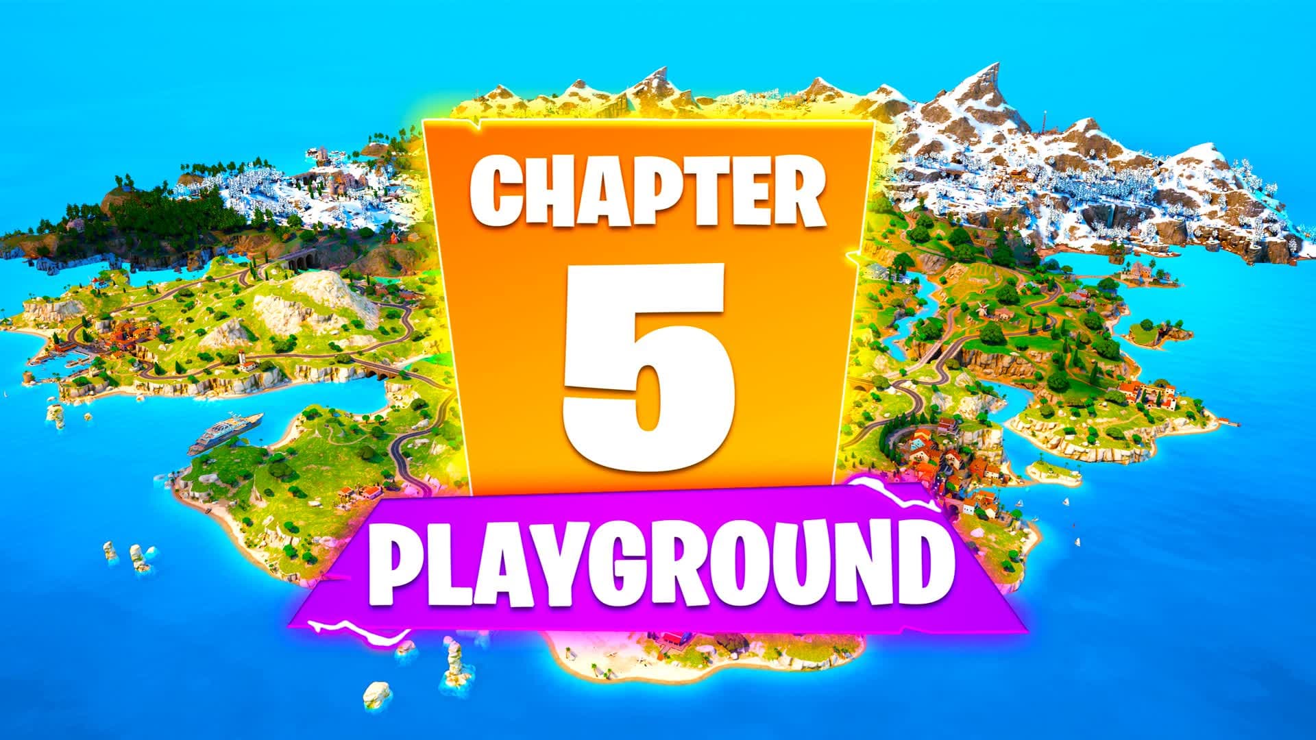 CHAPTER 5 PLAYGROUND (BATTLE LAB) โ Fortnite Creative map