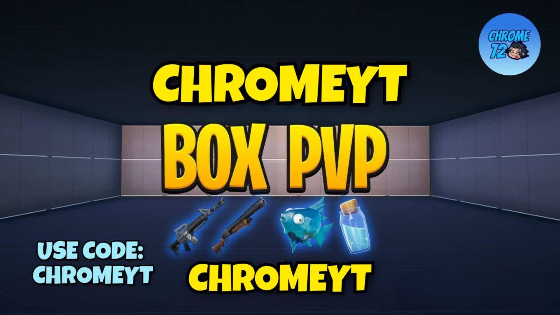 CHROMEYT BOX FIGHT! 0 DELAY — Fortnite Creative map