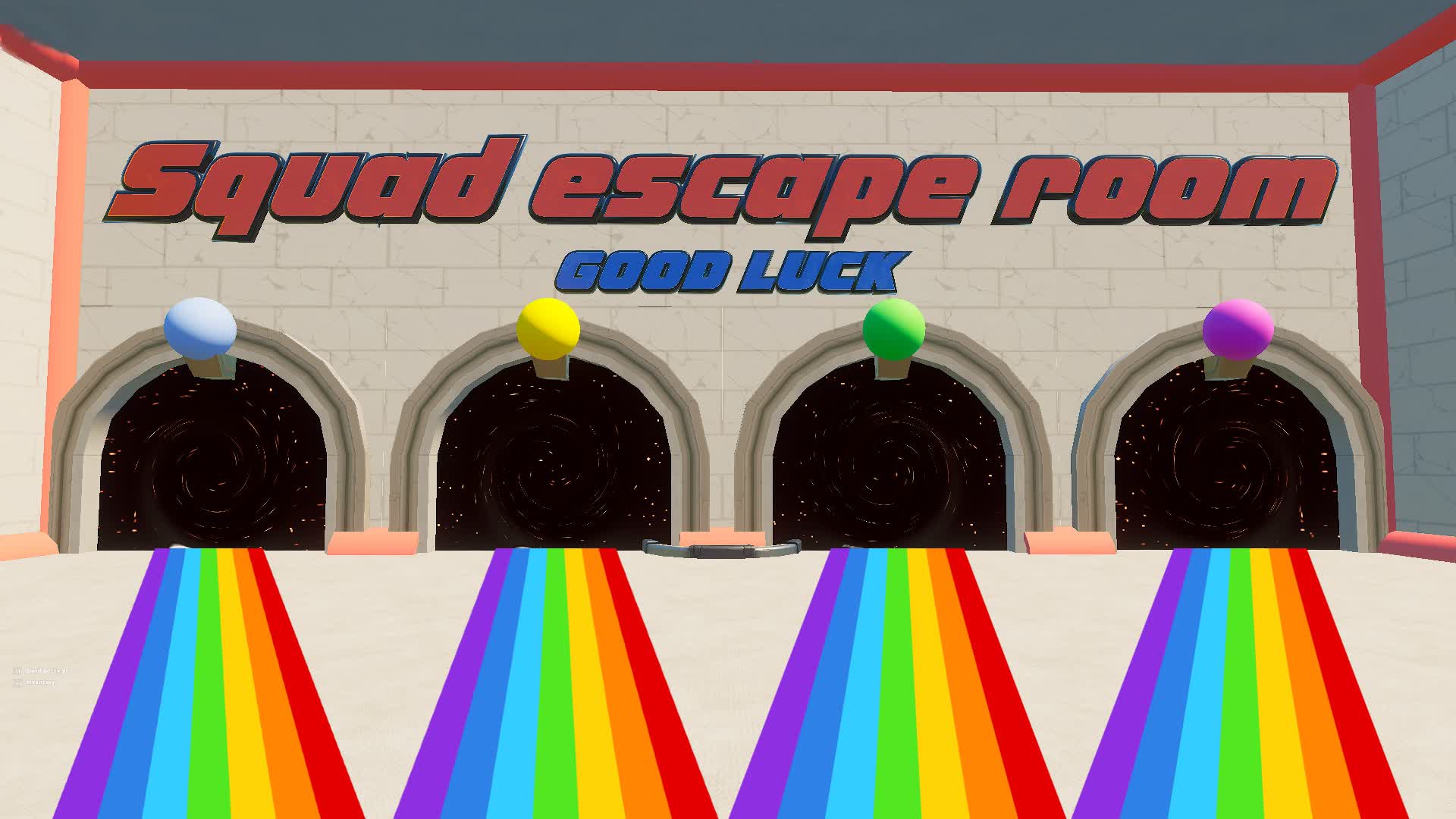 Squad escape room β Fortnite Creative map