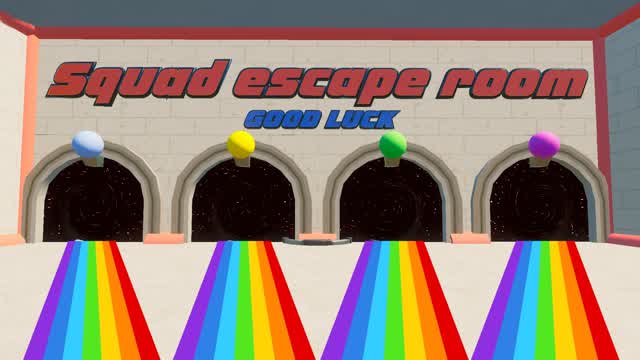 Squad escape room — Fortnite Creative map