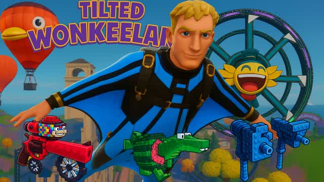 WONKEELAND TILTED GUN GAME — Fortnite Creative map