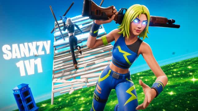 ⭐️SANXZY 1V1 BUILD FIGHT (200 PUMPS)⭐️ — Fortnite Creative map