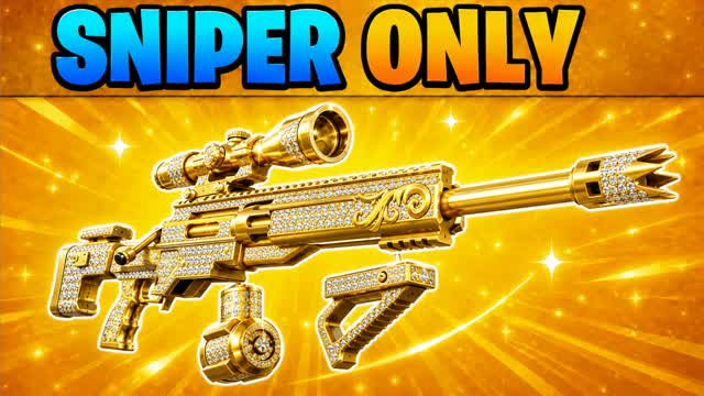 SNIPER ONLY BOT PRACTICE🎯 — Fortnite Creative map