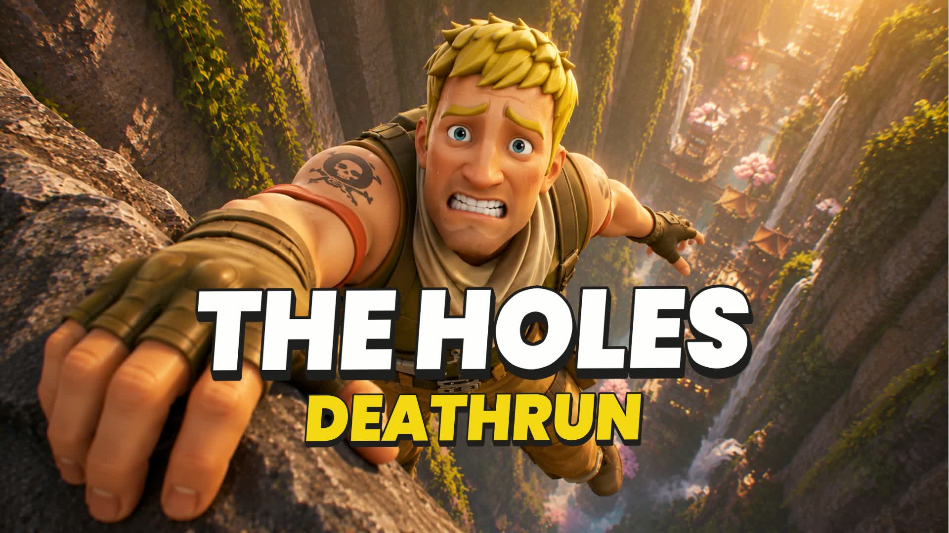 The Holes Deathrun — Fortnite Creative map