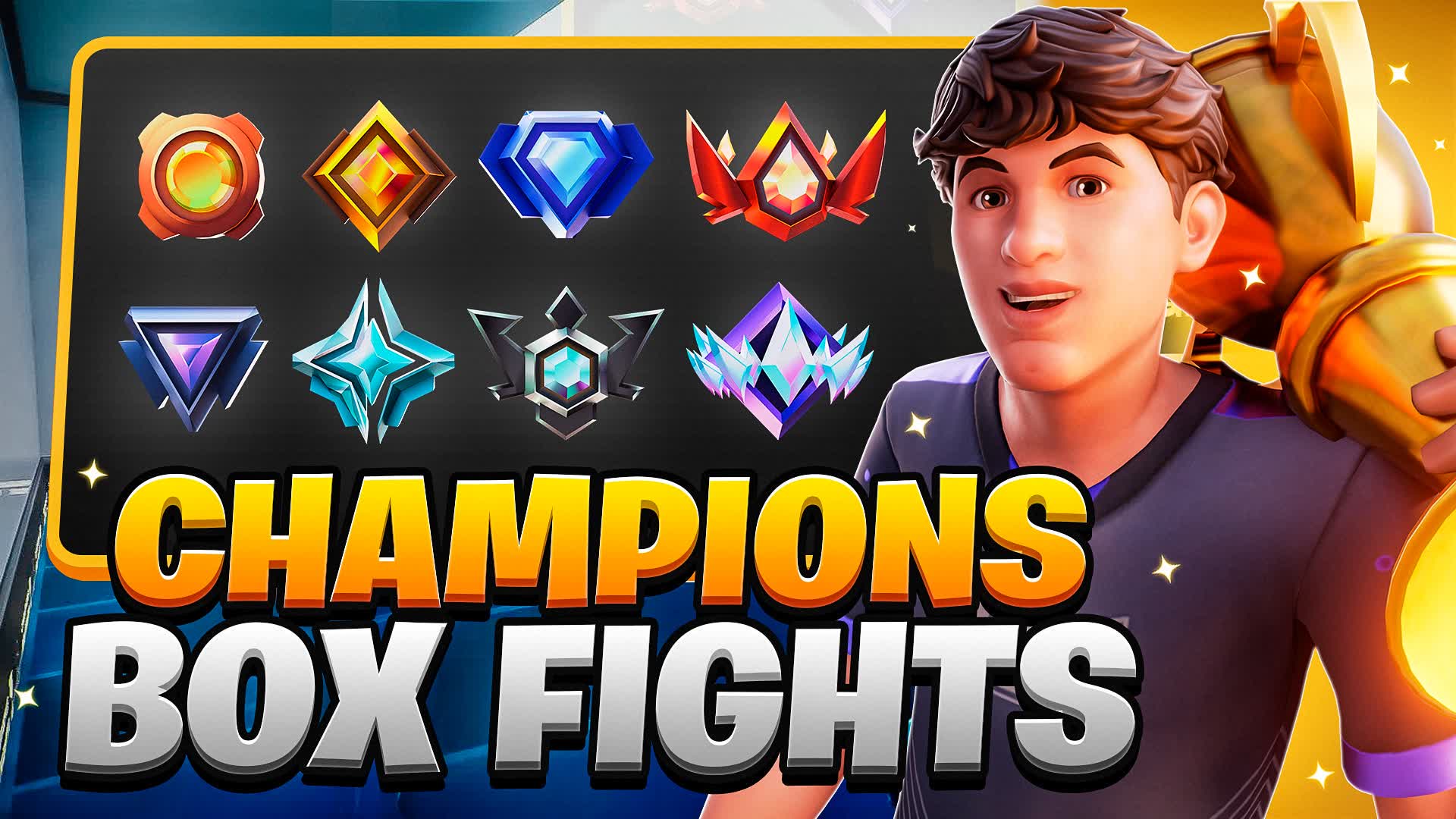 ๐ CHAMPIONS BOX FIGHTS (Ranked) โ Fortnite Creative map