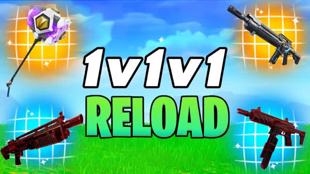 1v1v1v1 RELOAD PVP 1v1v1 - Free For All — Fortnite Creative map