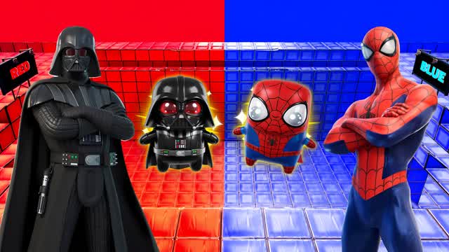 SPIDEY WARS RED VS BLUE β Fortnite Creative map