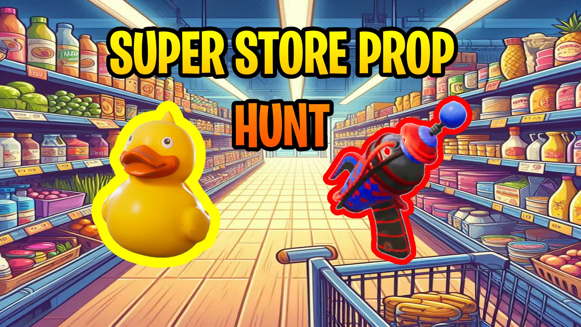 SuperStore Prop Hunt — Fortnite Creative map