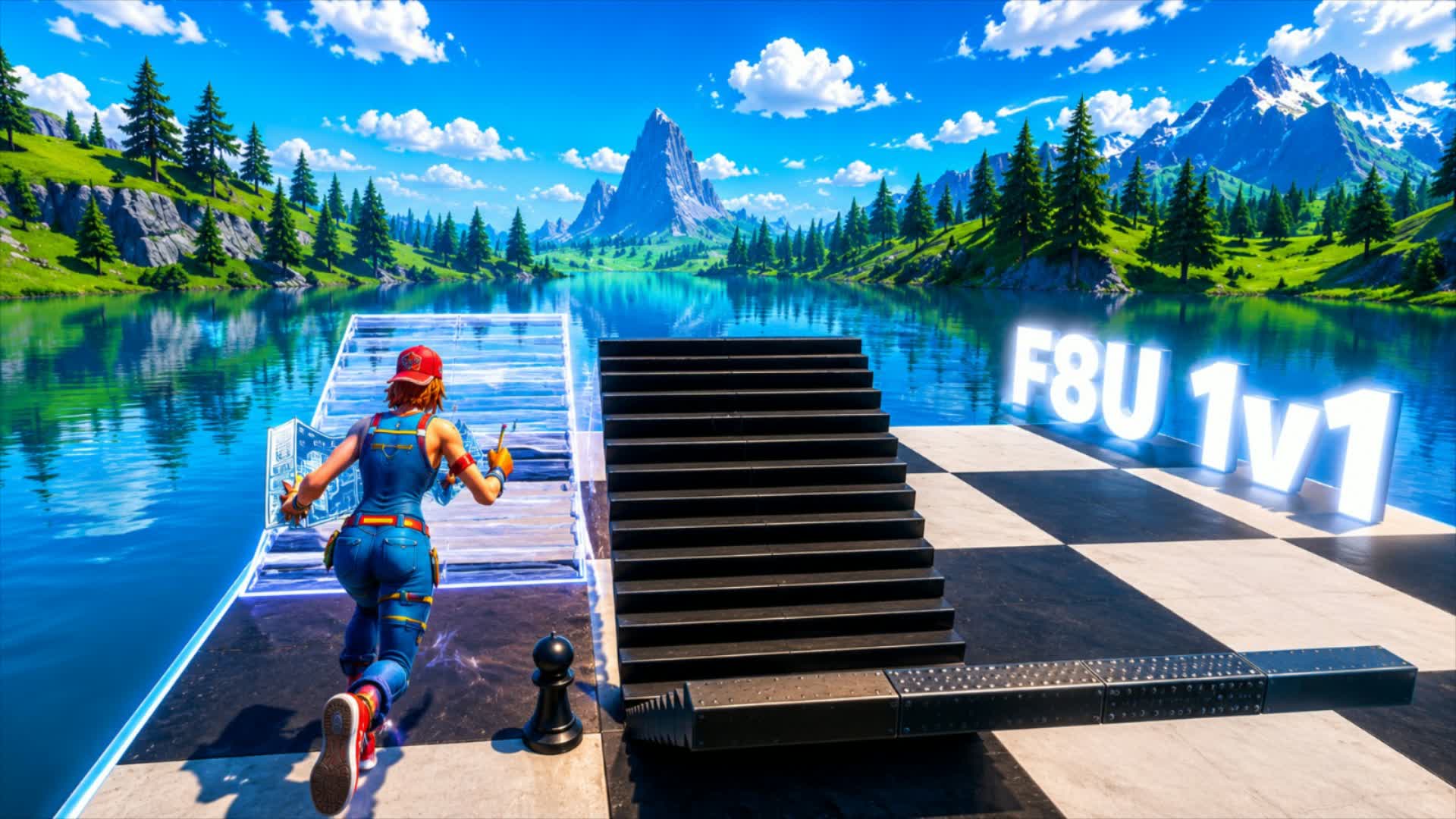 F8U 1v1 map ♟️ — Fortnite Creative map