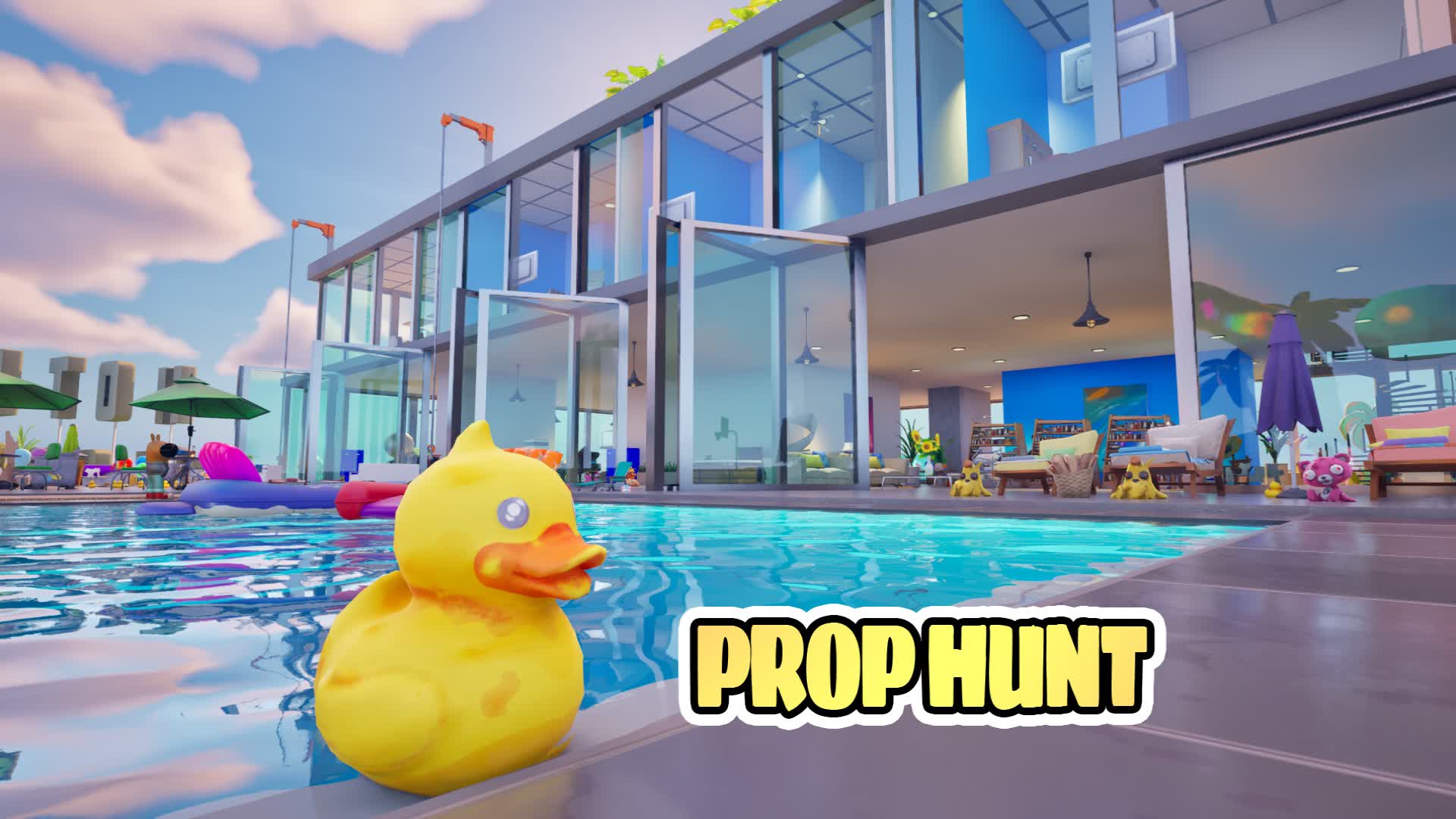 SEEK & HIDE HOTEL ESCONDITE CACHE CACHE โ Fortnite Creative map
