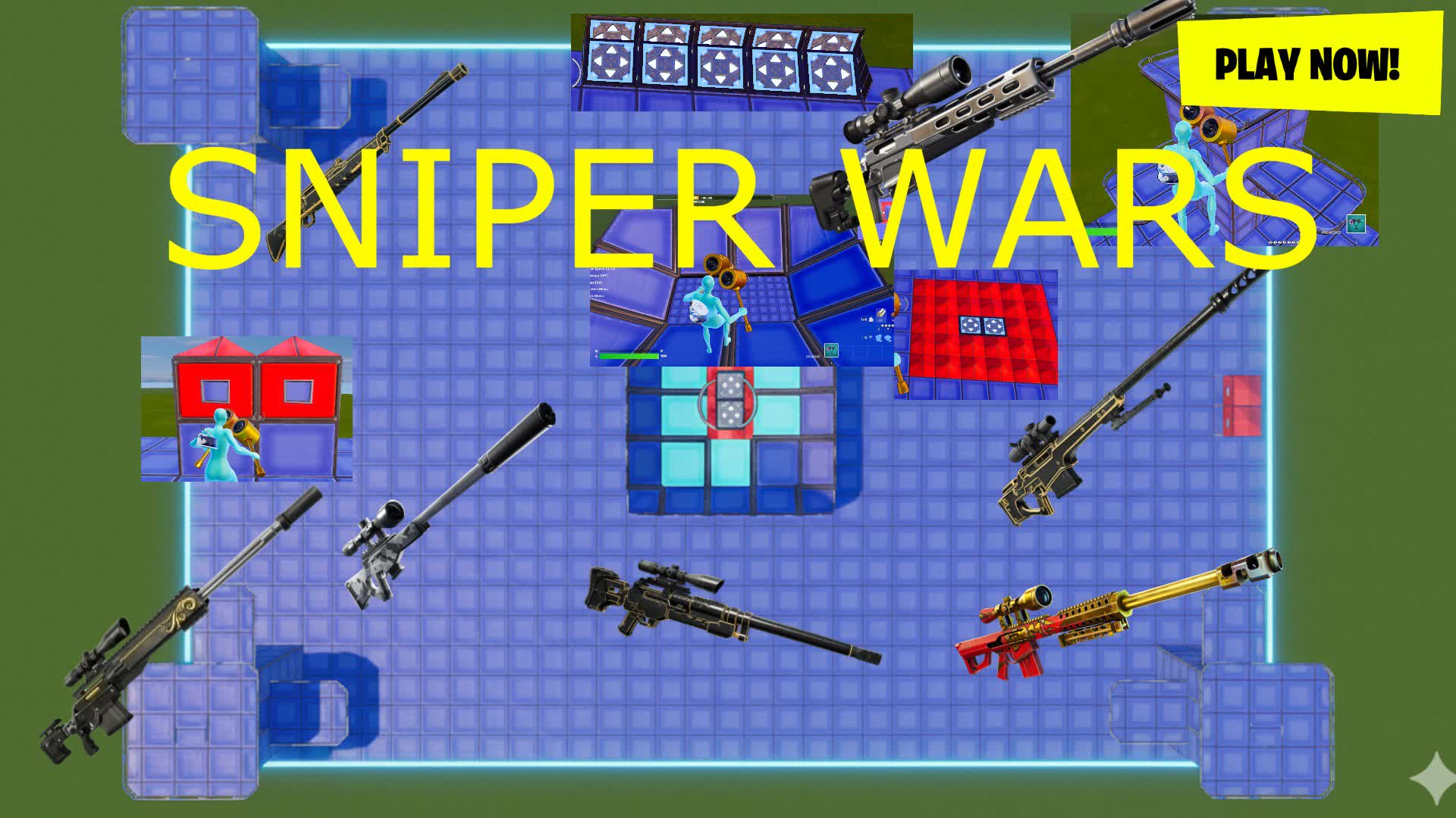 SNIPER WARS — Fortnite Creative map