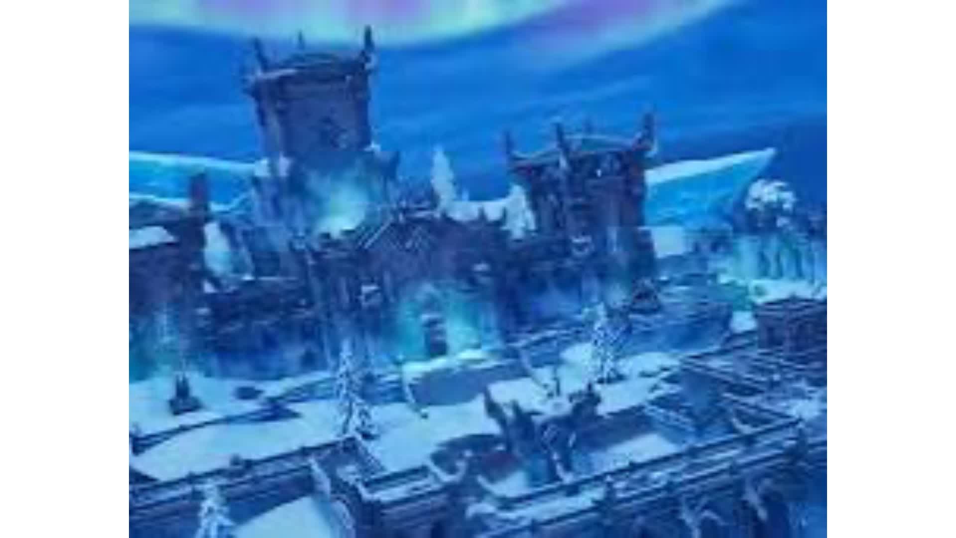 Frosted deathrun — Fortnite Creative map