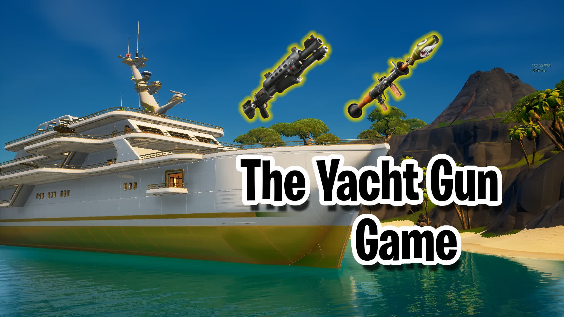 The Yacht Gun Game — Fortnite Creative map