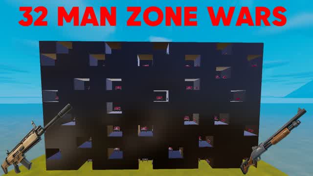 SOLO 32 MAN ZONE WARS — Fortnite Creative map