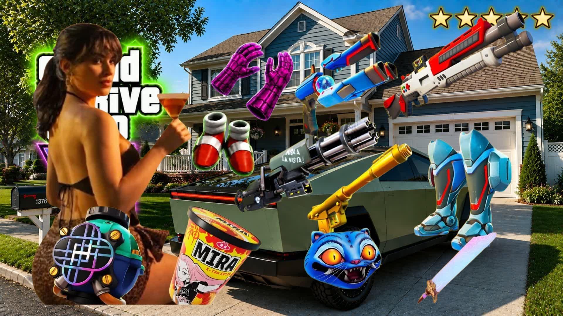 GRAND DRIVE AUTO VI — Fortnite Creative map