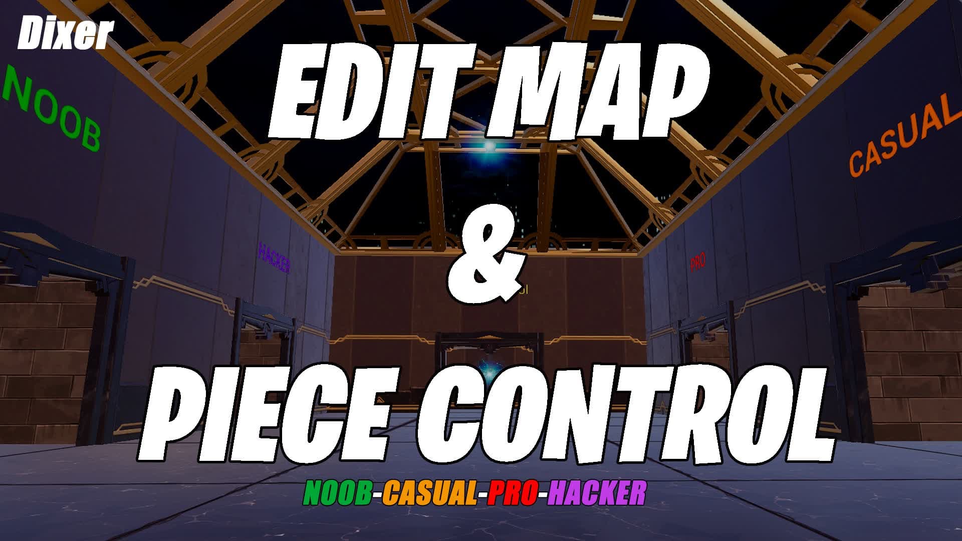 EDIT MAP & PIECE CONTROL MAP ๐ง ๐ โ Fortnite Creative map