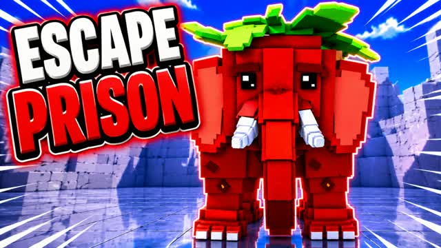 Strawberry Prison Escape Parkour β Fortnite Creative map
