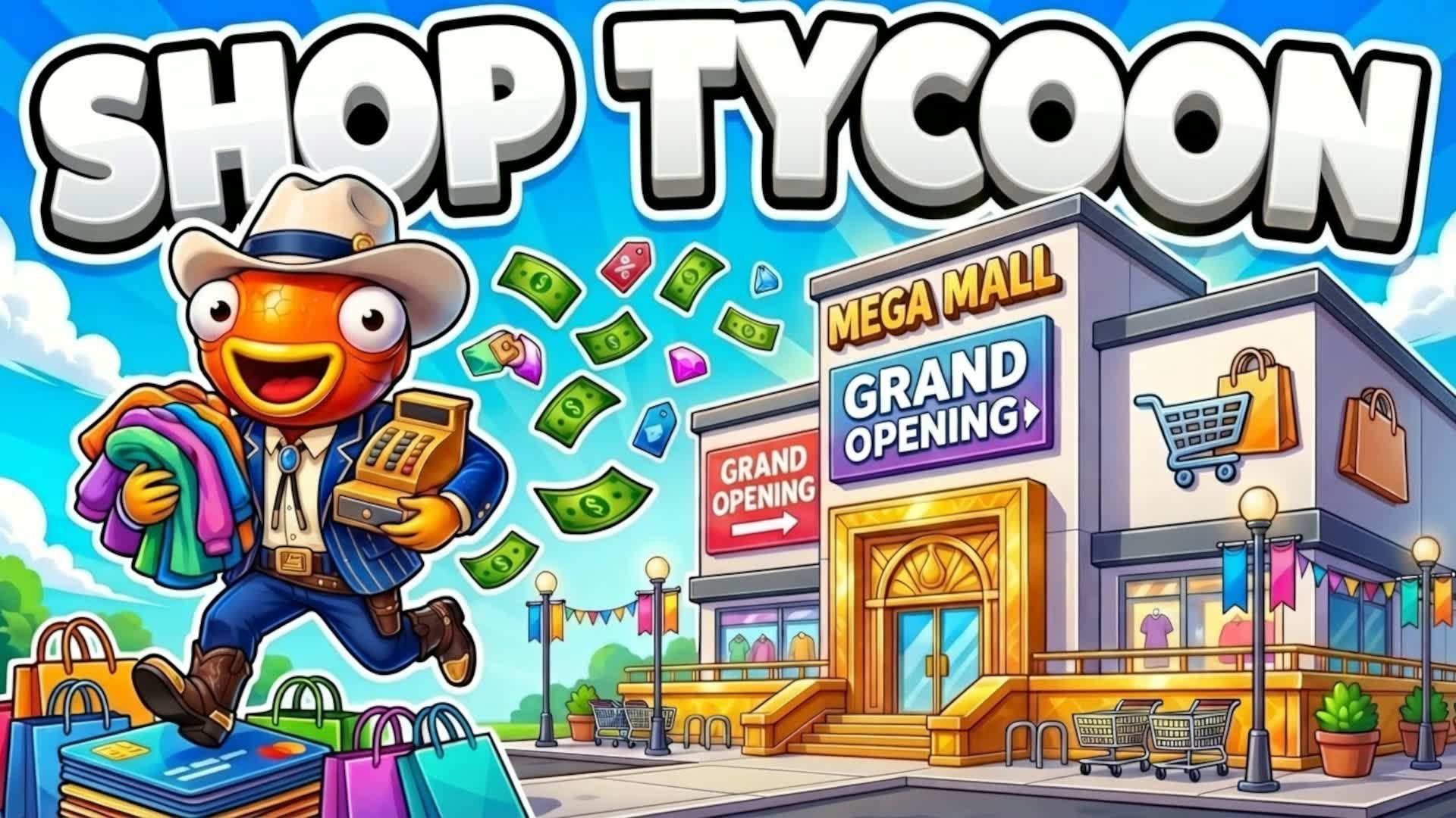 CREATE YOUR SHOP TYCOON β Fortnite Creative map