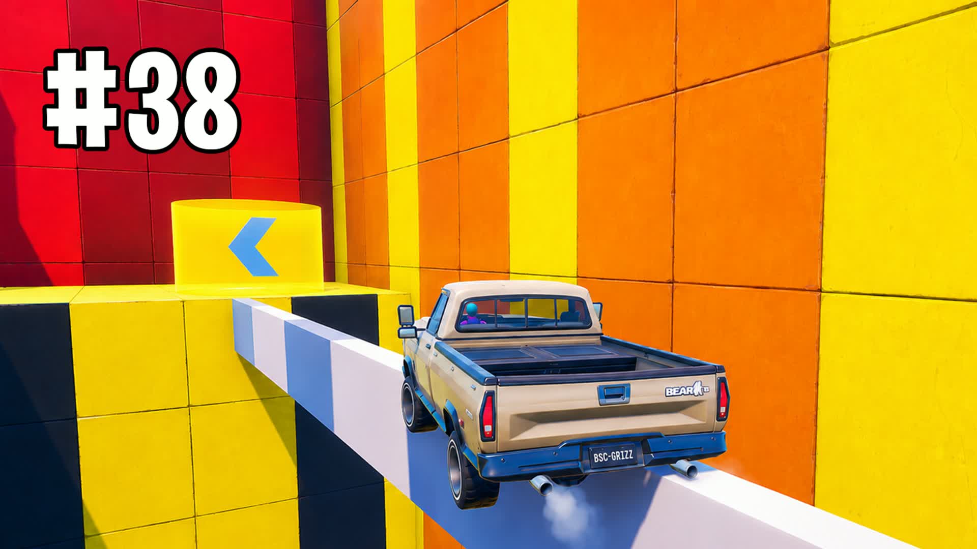 HARD PARKOUR #38 — Fortnite Creative map