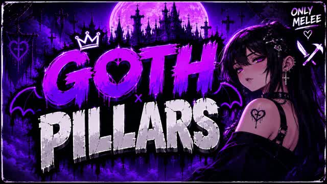 Goth Pillars โ Fortnite Creative map