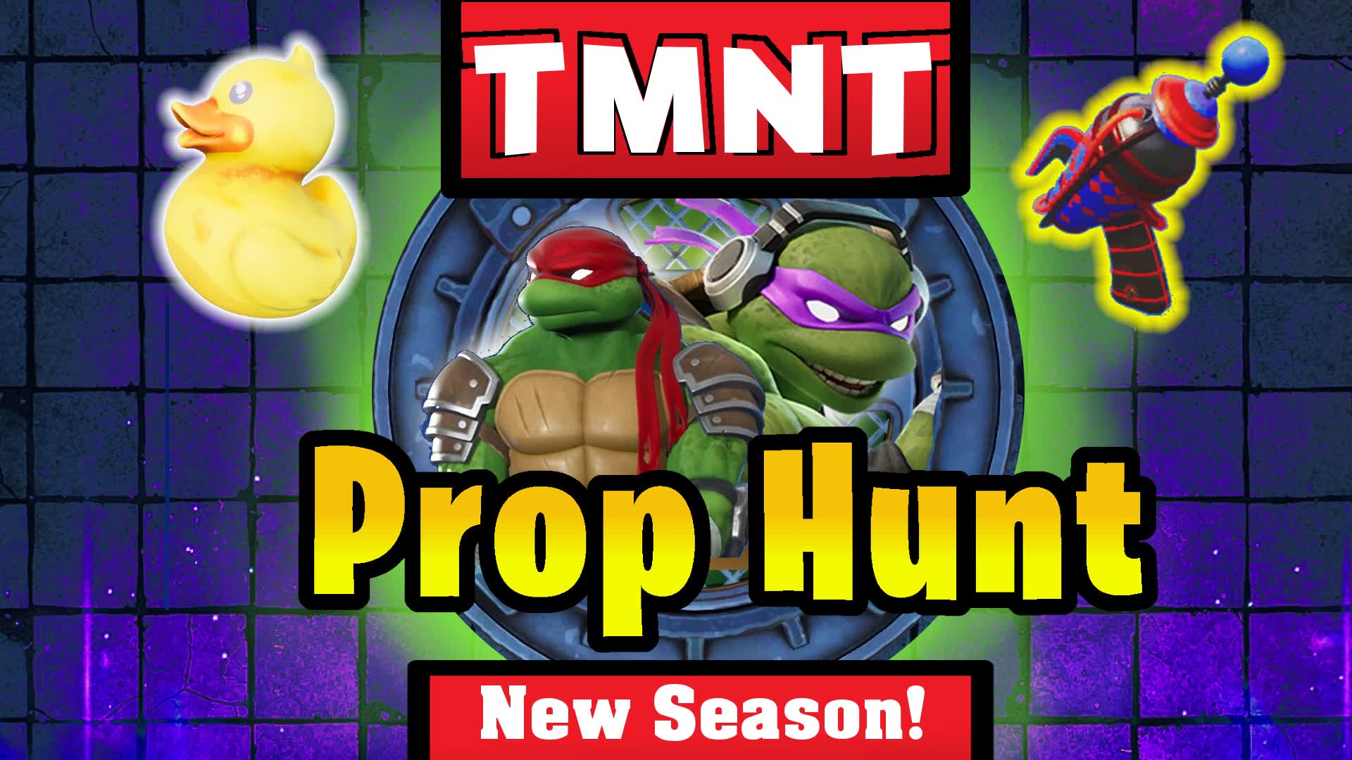 TMNT Prop Hunt — Fortnite Creative map