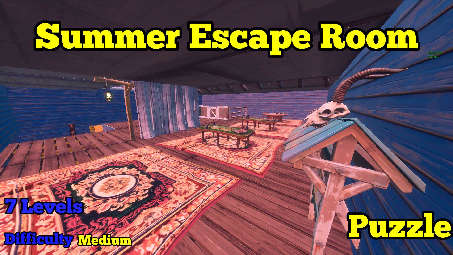 exploration minigame — Fortnite Creative map