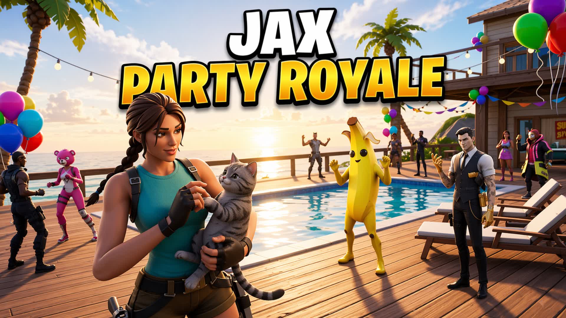 🌸 JAX PARTY 🌸 — Fortnite Creative map