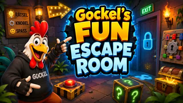 Gockel's Fun Escape Room — Fortnite Creative map