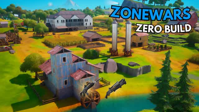 FRENZY ZONE WARS⭐ — Fortnite Creative map