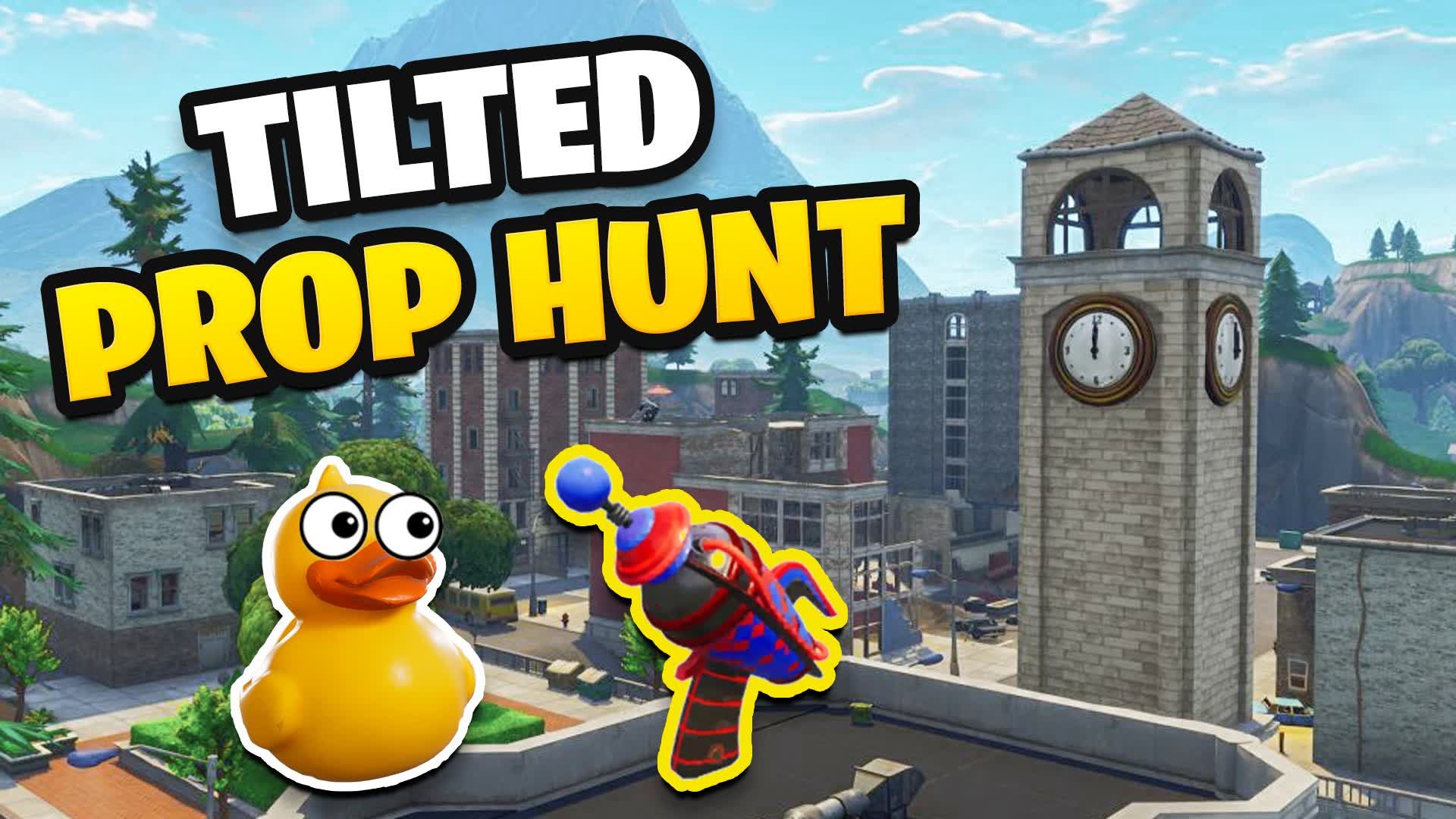 Tilted Prop Hunt ⭐ — Fortnite Creative map