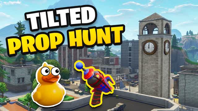 Tilted Prop Hunt β β Fortnite Creative map