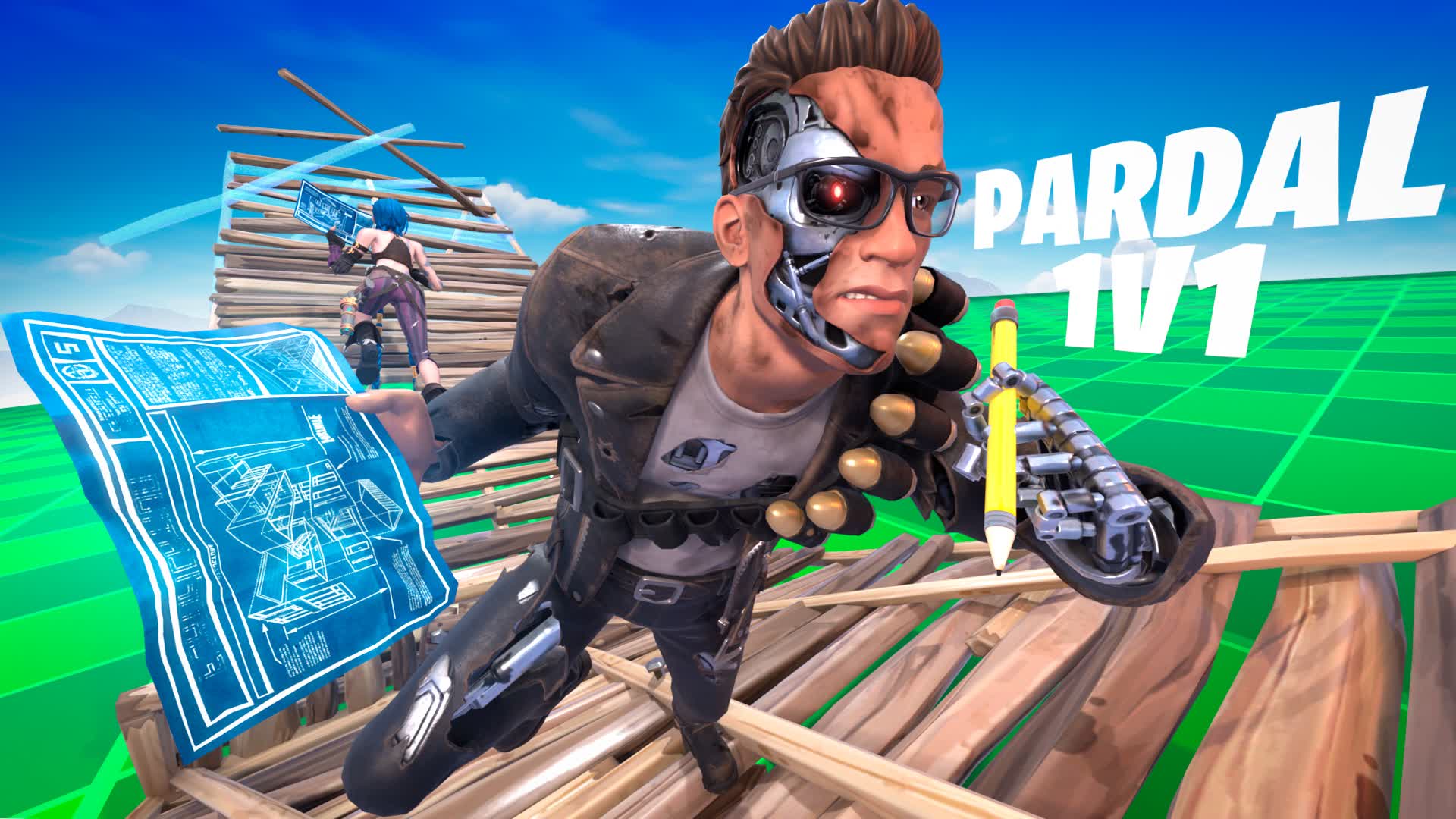 PARDAL 1V1 β Fortnite Creative map