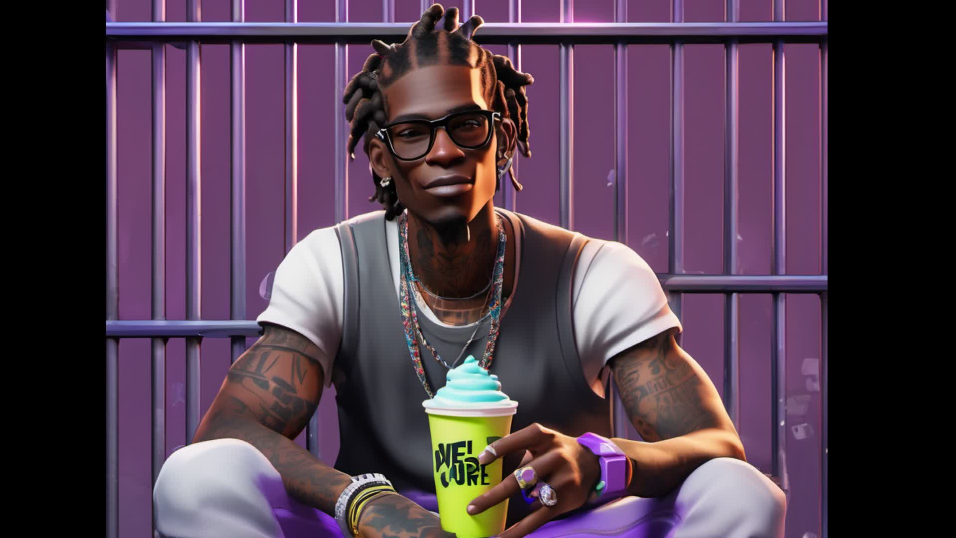 Free Young Thug Zone Wars — Fortnite Creative map