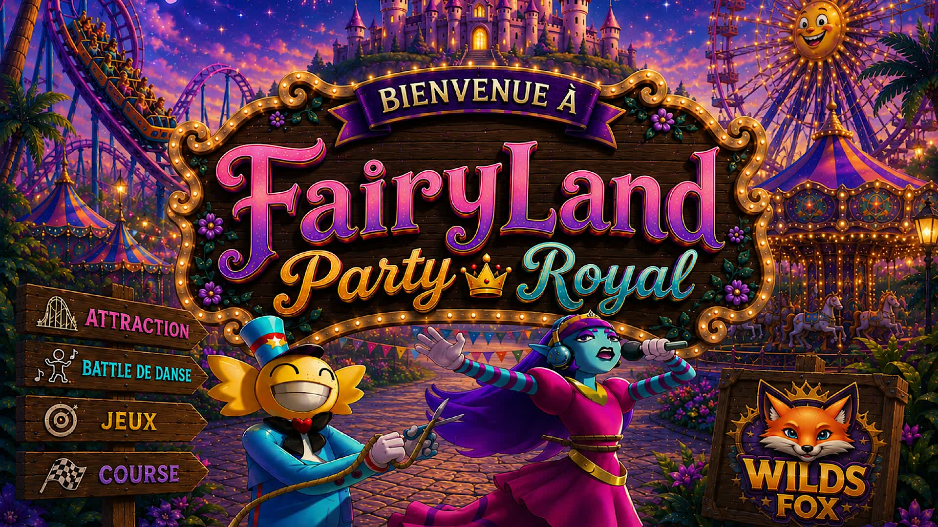 🎟️FairyLand Party Royal🎟️ — Fortnite Creative map