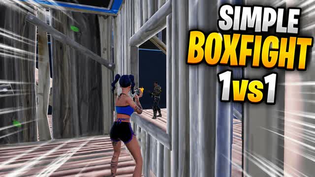 Simple BoxFight 1vs1 — Fortnite Creative map